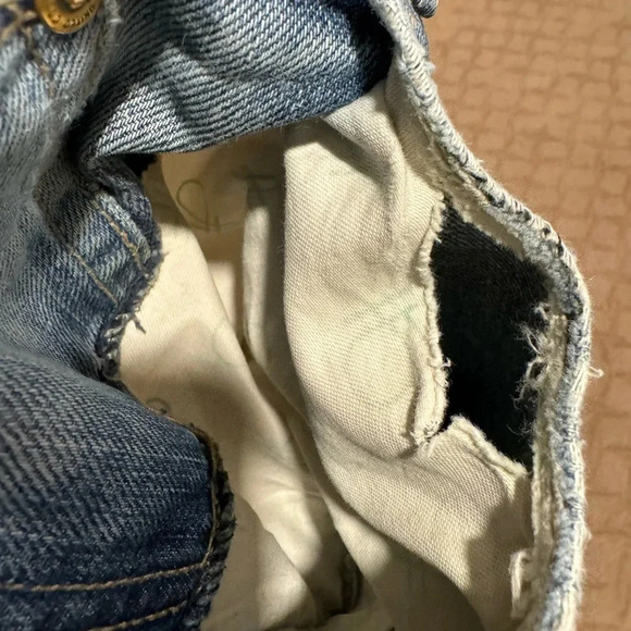 Vtg United Colors Benetton Boot Cut Jeans Denim Jeans 30x29 - Picture 4 of 16